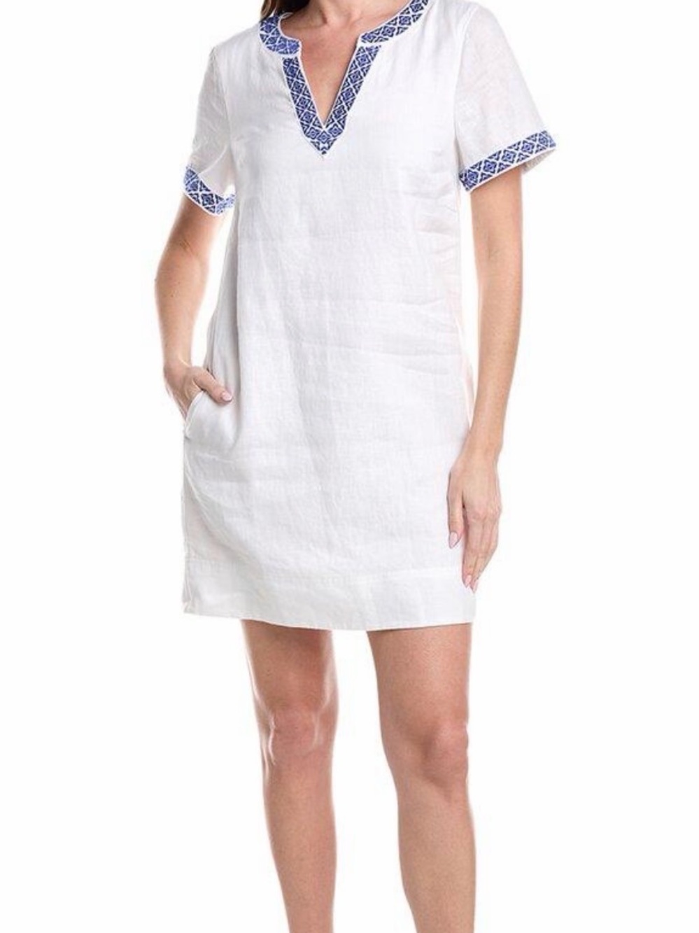 Tommy Bahama Two Palms Coastal Tiles Shift Dress NWT Sz XS